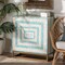 Baxton Studio Utari Modern Bohemian Two-Tone Beige and Blue Mother of Pearl and Gold Metal Storage Cabinet 240-13477-ZORO - alternate 10